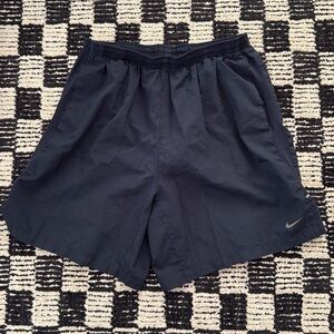 Men’s Nike Navy Dri Fit Shorts Size Large